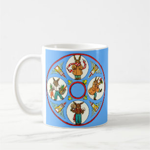 Mug les quatre saisons d’un lapin