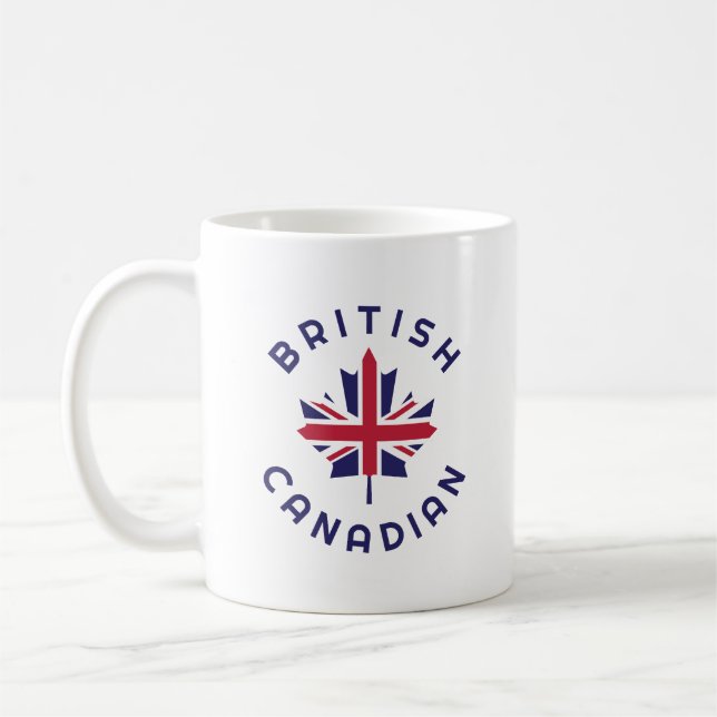 Mug Les racines britanniques canadiennes (Gauche)