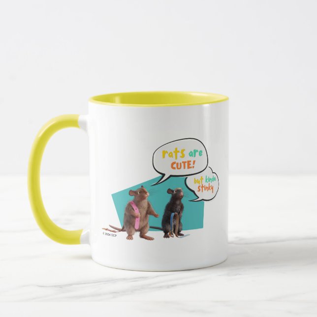 Mug Les Rats Sont Mignons Mais Plutôt Stinky (Gauche)