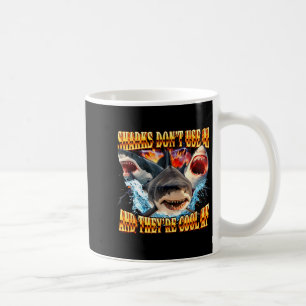 Mug Les requins n'utilisent pas l'IA et ils sont cool 