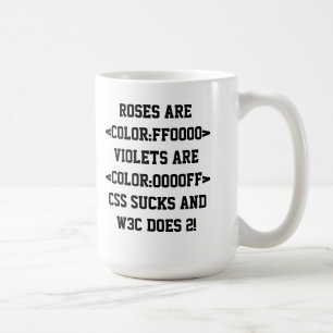 Mug Les roses sont couleur : FF0000