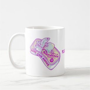 MUG LES SARDAIRES DE SOMMEIL S'ÉLEVENT ET S'ÉLEVENT