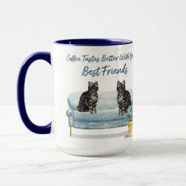 Mug Les saveurs de café sont meilleures...TabbyEdition