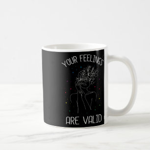 Mug Les sentiments sont valides en santé mentale