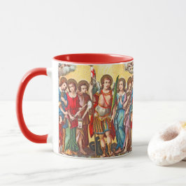 Mug Les Sept Archanges (CP 001; Chromolithographe)