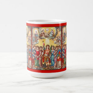 Mug Les Sept Archanges (CP 001; Chromolithographie)