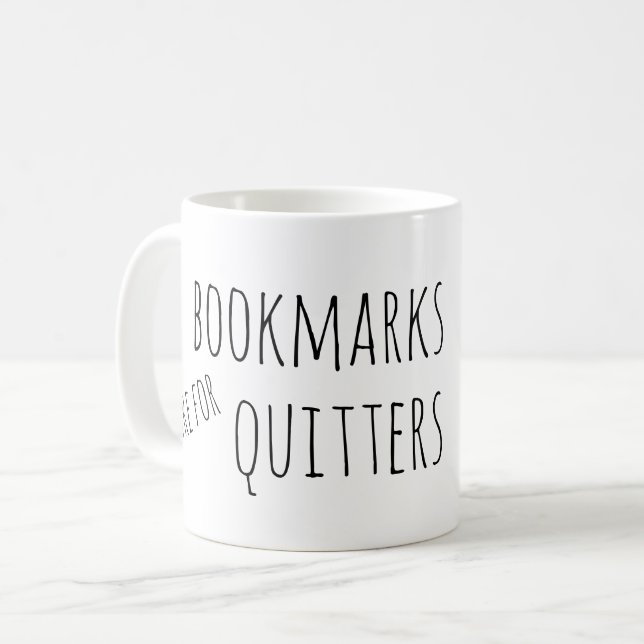 Mug Les signets sont pour des renonceurs (Devant gauche)