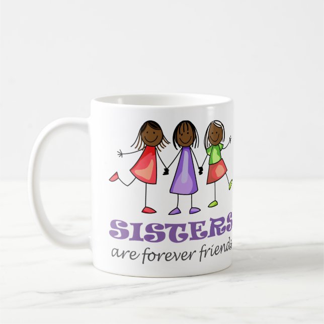 Mug Les Soeurs Sont Des Amis Pour Toujours (Gauche)