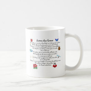 Mug Les soeurs sont pour toujours poème