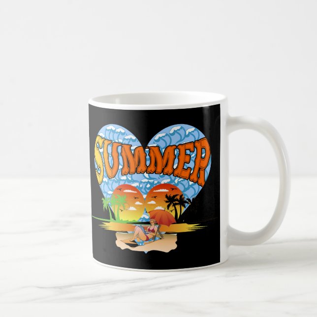 Mug Les surfeurs disent mec (Droite)