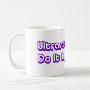 Mug Les technologies d'ultrason le font dans le logo