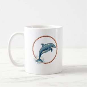 Mug Les tentes aqua des dauphins
