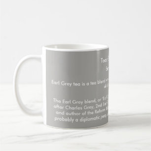 Mug Les "thés du monde" attaquent - le thé de gris de