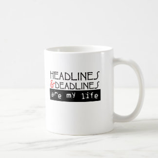 Mug Les titres et les dates-butoirs sont ma vie