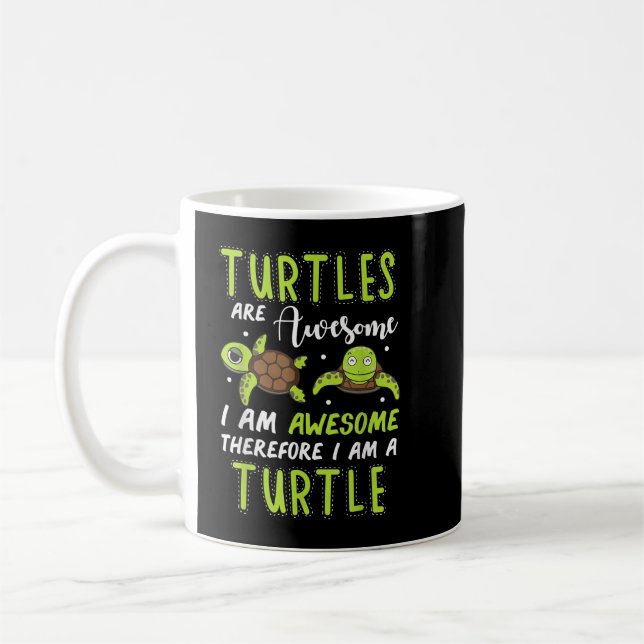 Mug Les Tortues De Bonté Étincelantes Sont Magnifiques (Gauche)