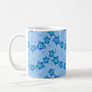 Mug Les tortues de mer Hawaiian Honu Hibiscus