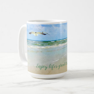 Mug Les trésors de la vie aquatique de la plage