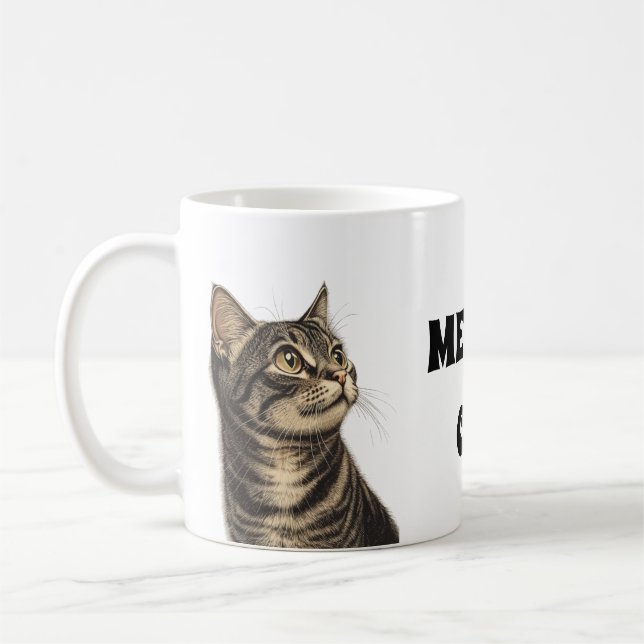 Mug Les trésors du Tabby de Dürer : Meow's Cup 1 (Gauche)