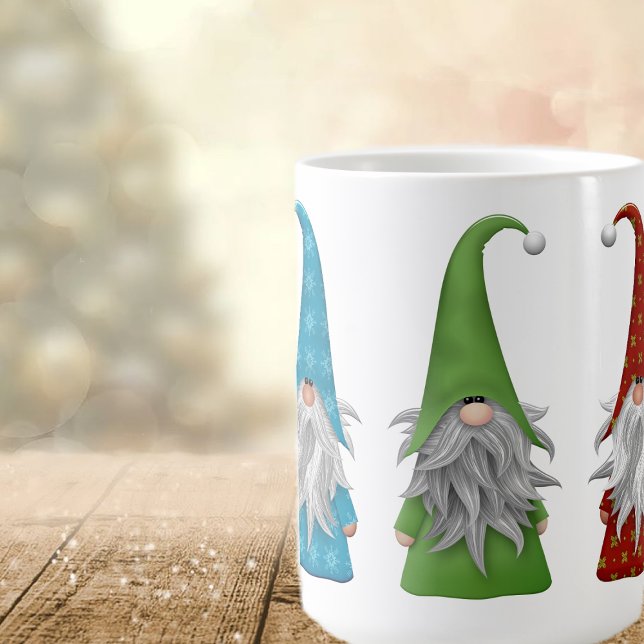 Mug Les Trois Gnomes de Noël (Créateur téléchargé)