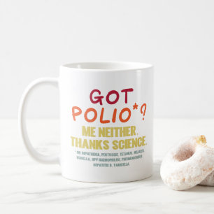 Mug Les vaccins fonctionnent grâce Science Épidémiolog