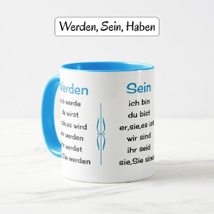Mug Les verbes allemands enseignent