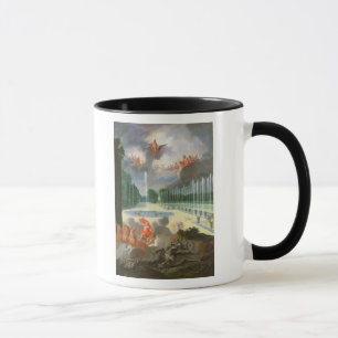 Mug Les vergers de Versailles. Vue de piscine de
