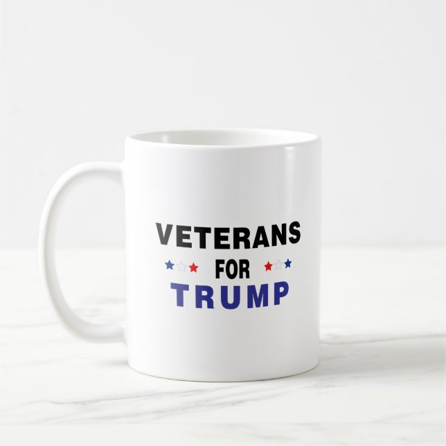 Mug Les vétérans de Trump (Gauche)