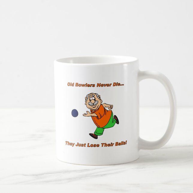 Mug Les vieux lanceurs ne meurent jamais (Droite)