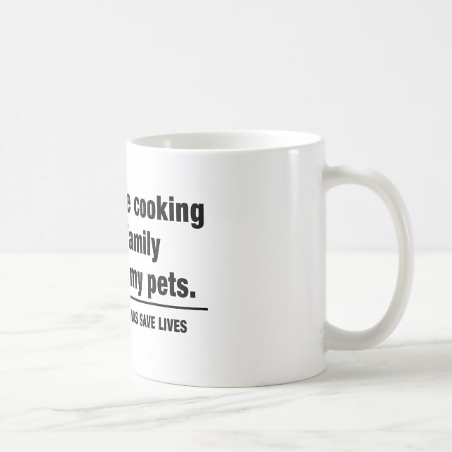 Mug Les virgules sauvent les vies (Droite)