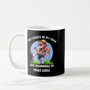 Mug Les voix dans la tête Citation drôle d'humour T-sh