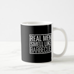 Mug Les vrais hommes sentent comme Byrbecue Drôle Bbq