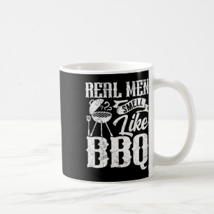 Mug Les vrais hommes sentent comme un barbecue Byrbecu