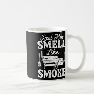 Mug Les vrais hommes sentent la fumée - Pitmaster Bbq