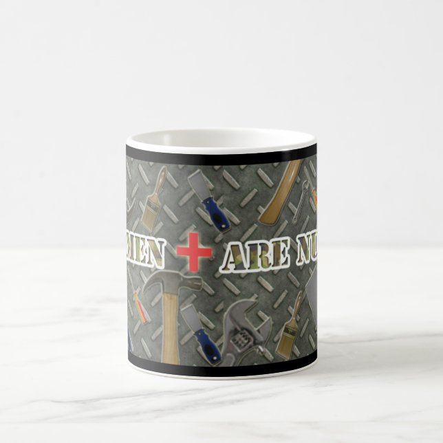Mug Les vrais hommes sont des infirmières (Centre)