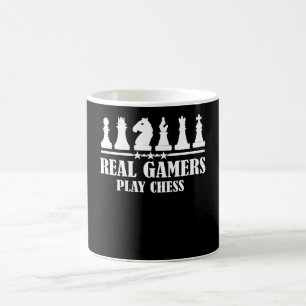 Mug Les vrais joueurs jouent aux échecs