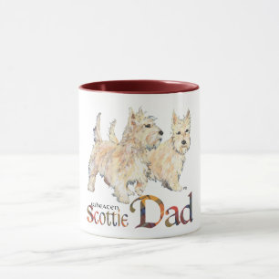 Mug Les Wheaten Scotties célèbrent la fête des Pères