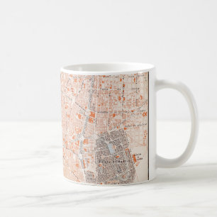 Mug L'Espagne : Carte de Madrid, C1920