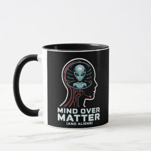 Mug L'esprit sur la matière Alien chef Binary Circuit 