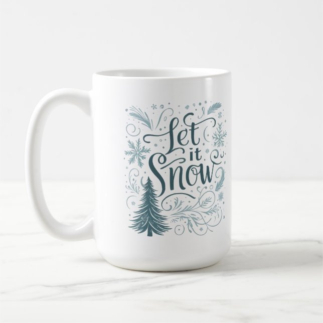 Mug Let it snow  (Gauche)
