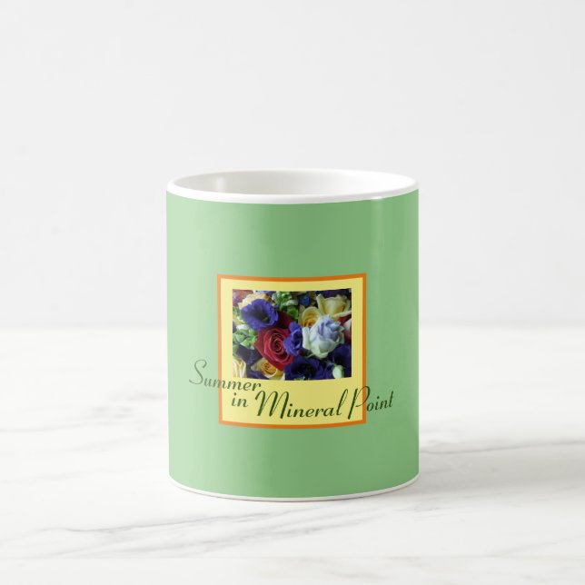 Mug L'été au Mineral Point Coffee, Tea Mug. (Centre)
