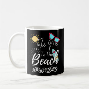 Mug L'Été Emmenez-Moi À La Plage