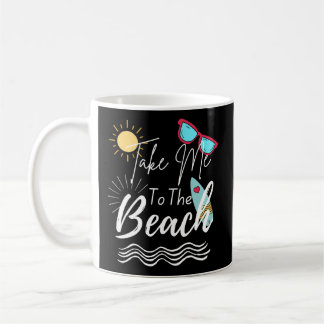Mug L'Été Emmenez-Moi À La Plage