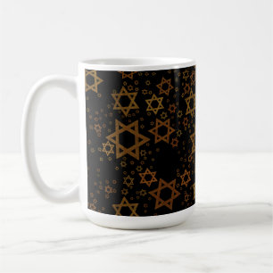 Mug L'étoile artistique de David thème Hanukkah de Sli