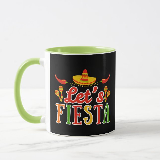 Mug Let's Fiesta Cinco de Mayo (Gauche)