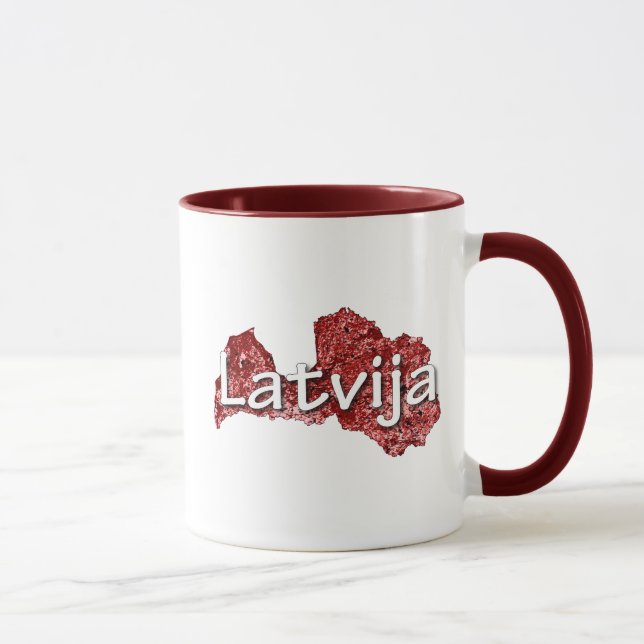Mug Lettonie (Droite)