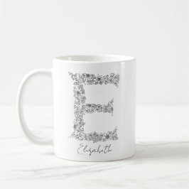 Mug LETTRE BLANCHE MOYENNE MOYENNE MOYENNE BOtanique N