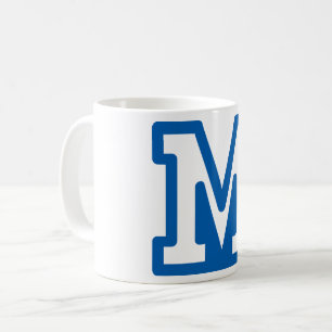 MUG LETTRE BLEUE VARIABLE M MONO