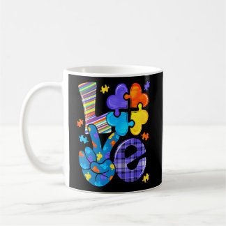 Mug LETTRE D'AMOUR DE sensibilisation sur l'autisme MA