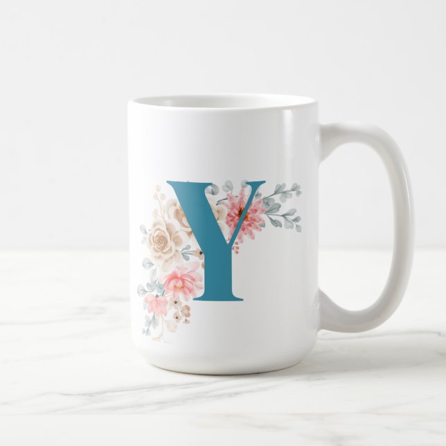 MUG LETTRE DE CABINE Y PERSONNALISÉE (Droite)