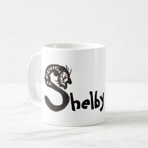 Mug - Lettre de chat S avec nom